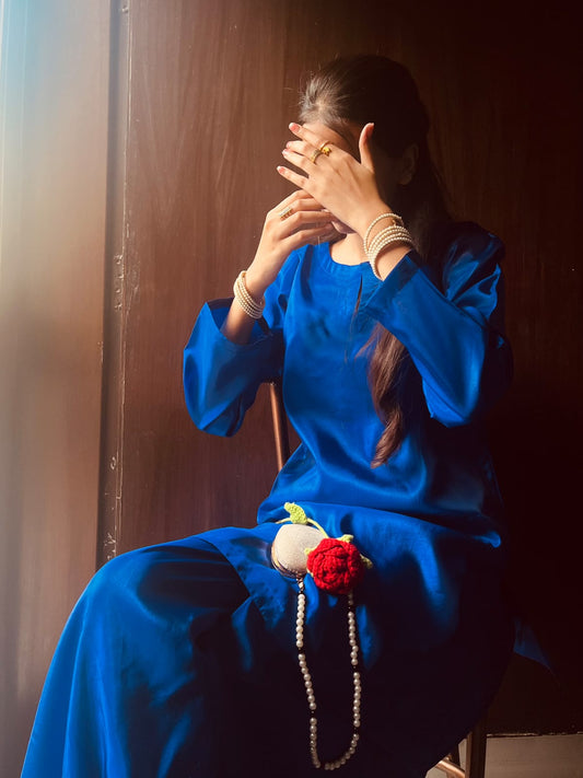 Blue Balloon Shalwar suit - Niraan.pk