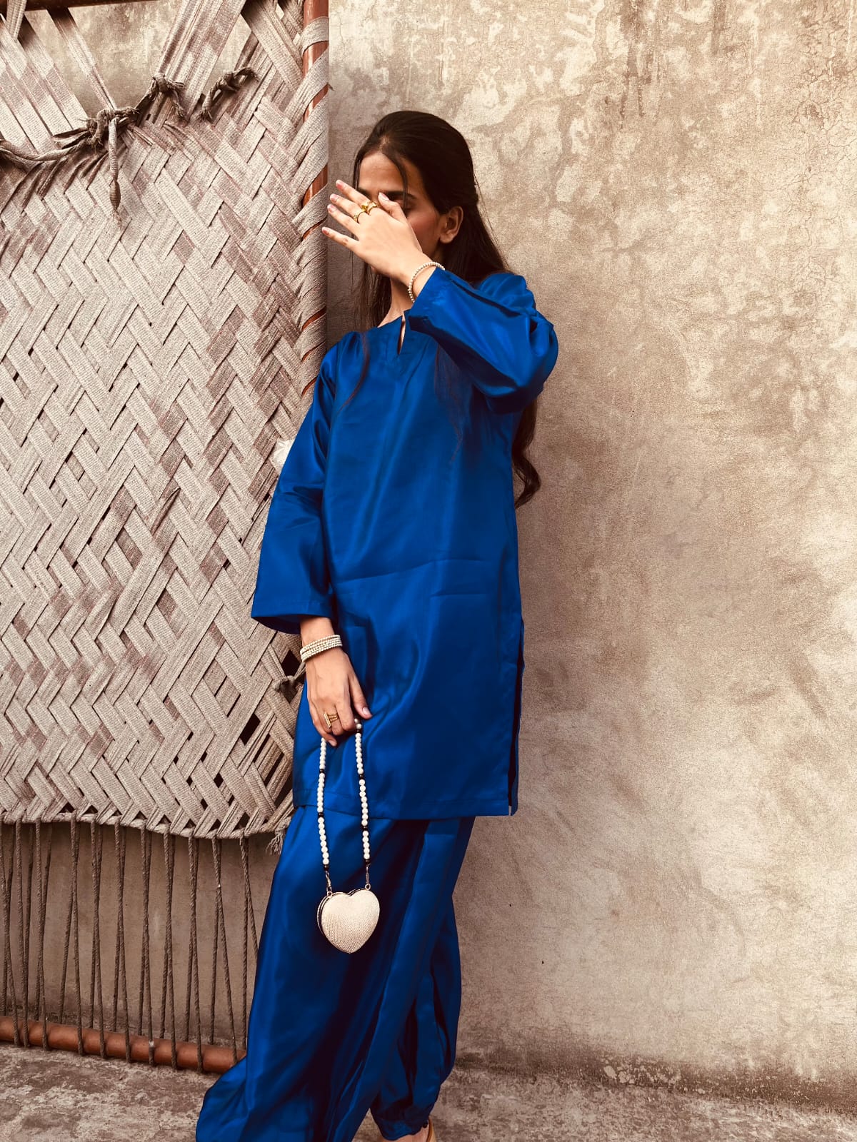 Blue Balloon Shalwar suit - Niraan.pk