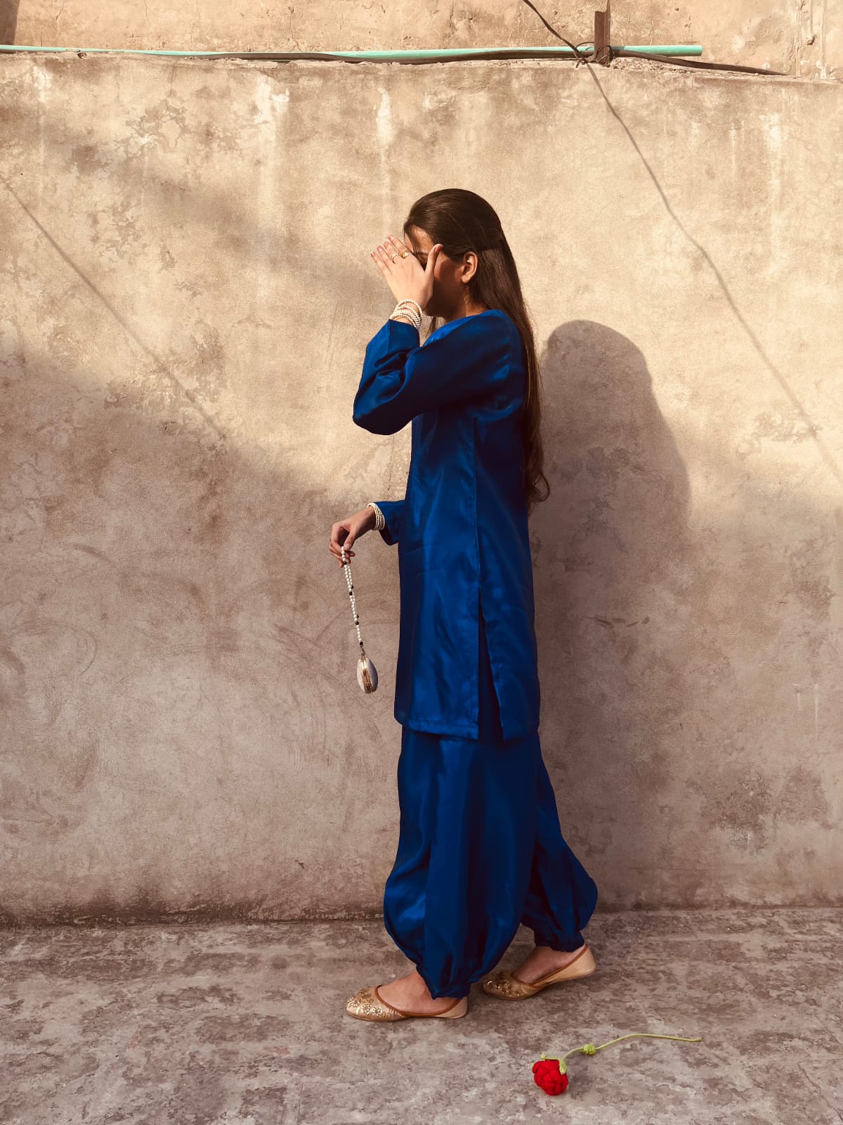 Blue Balloon Shalwar suit - Niraan.pk